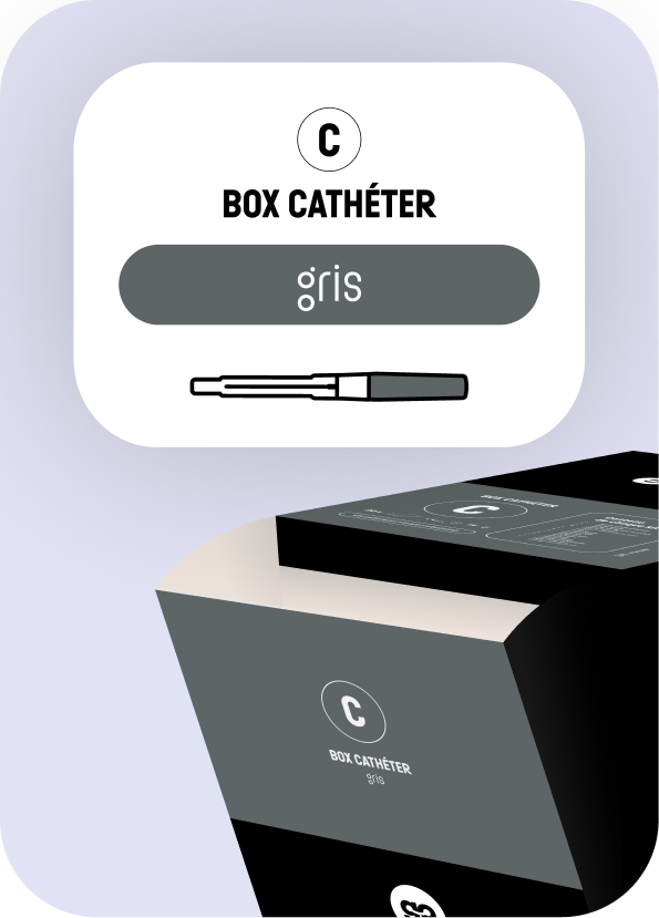 Box C - Cathéter gris photo