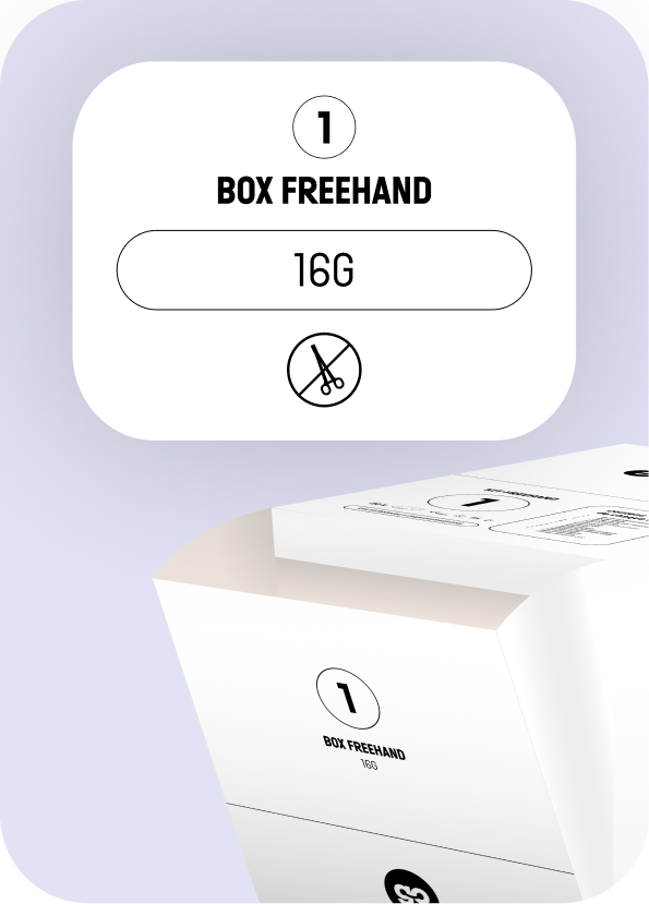 Box Freehand 1 - Blade 16G photo